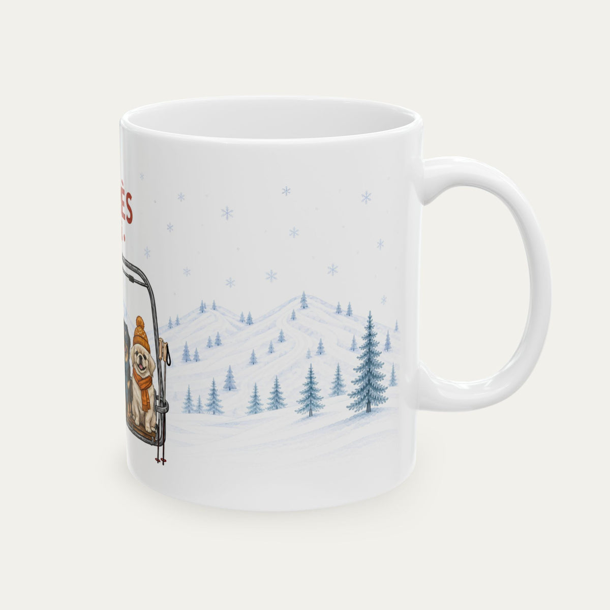 Pekingese  Aprés Ski Mug