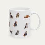 Shetland Sheepdog Halloween mug