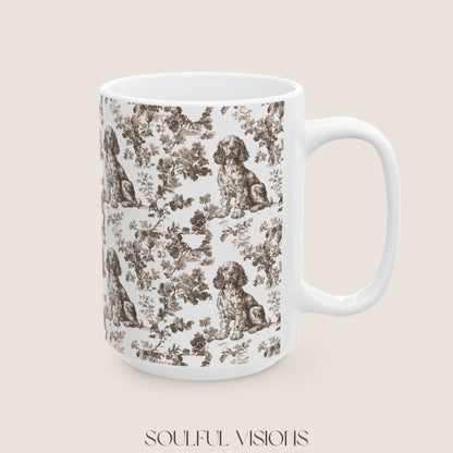 Boykin Spaniel Toile De Jouy Mug