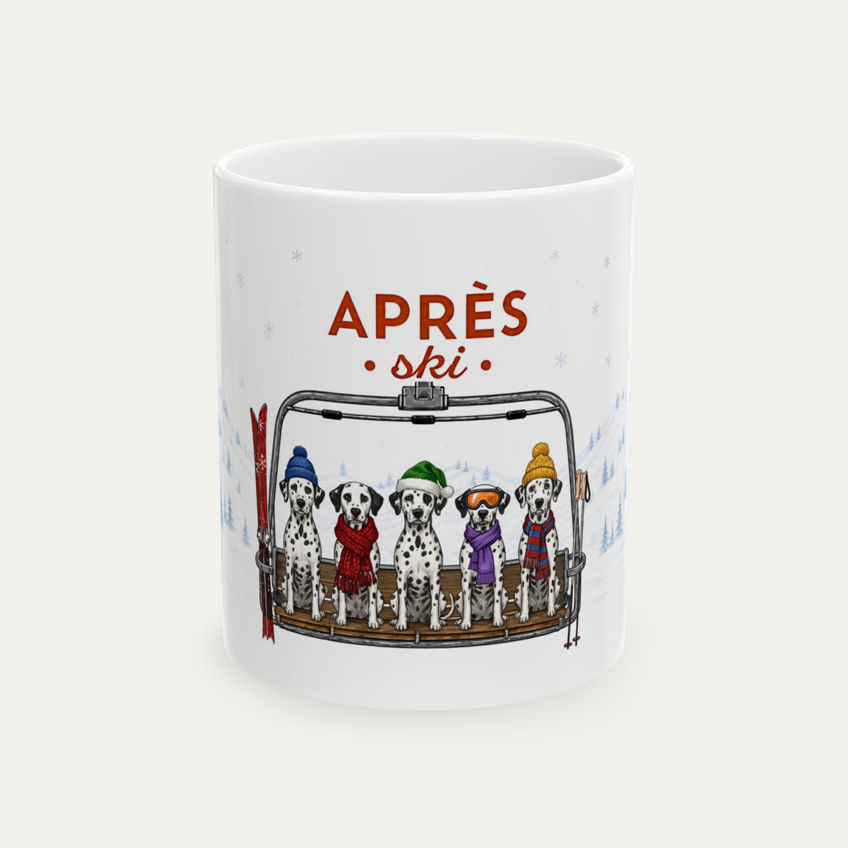 Dalmatian Aprés Ski Mug