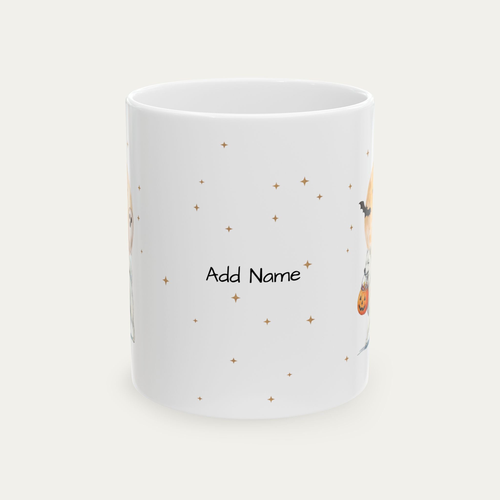 Custom Samoyed Halloween mug