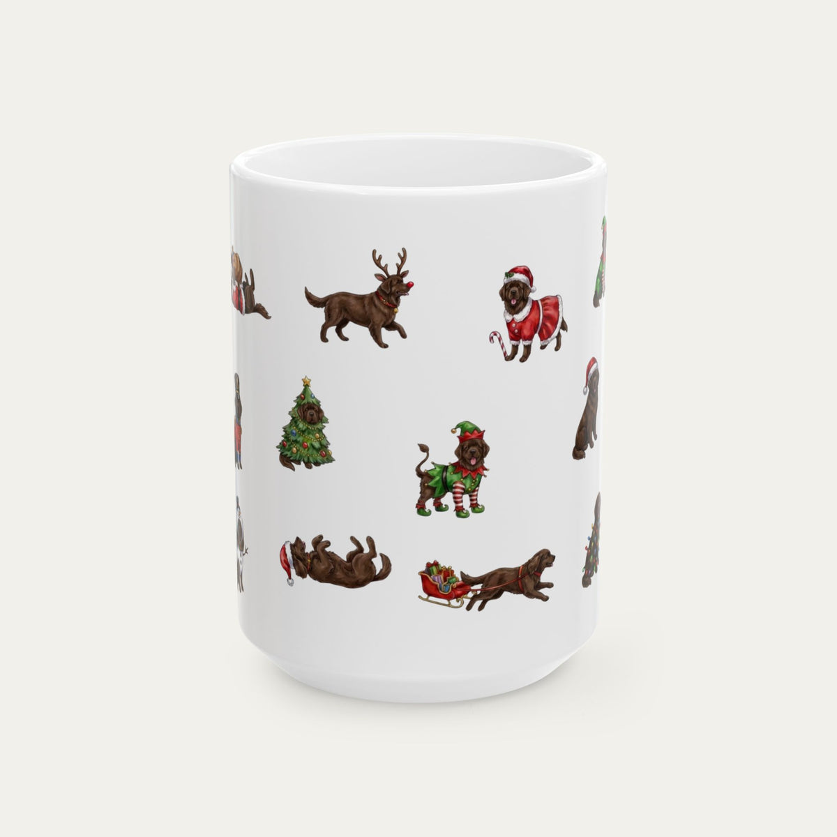 Newfoundland Chocolate Christmas Mug