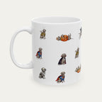 Weimaraner Halloween mug