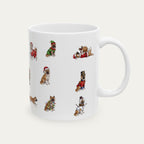 Akita Christmas Mug