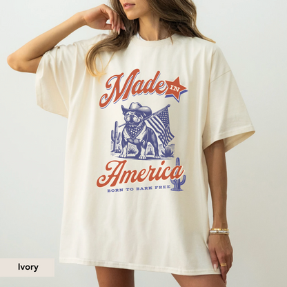 Bulldog Made In America Shirt
