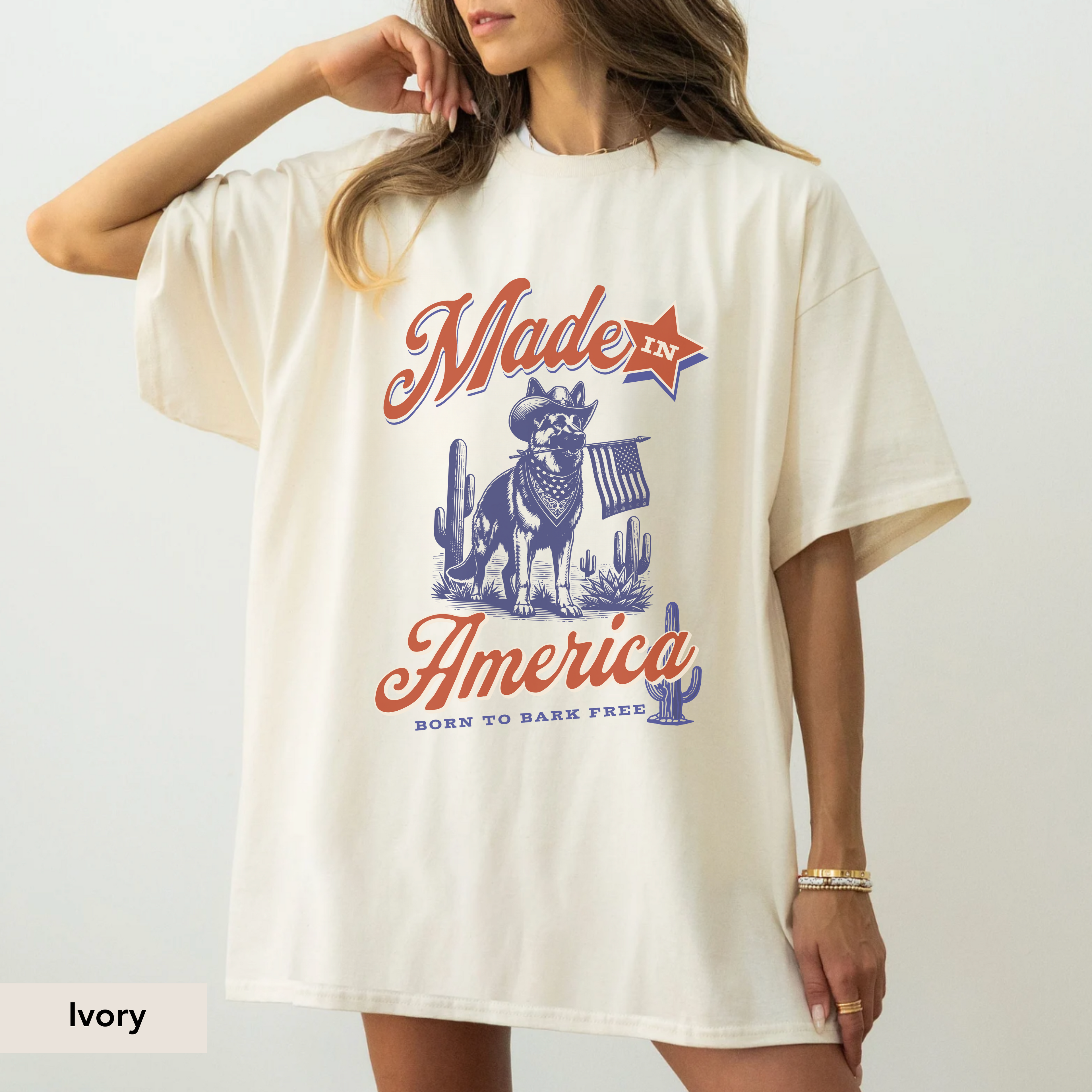 German Shepherd Made In America Shirt