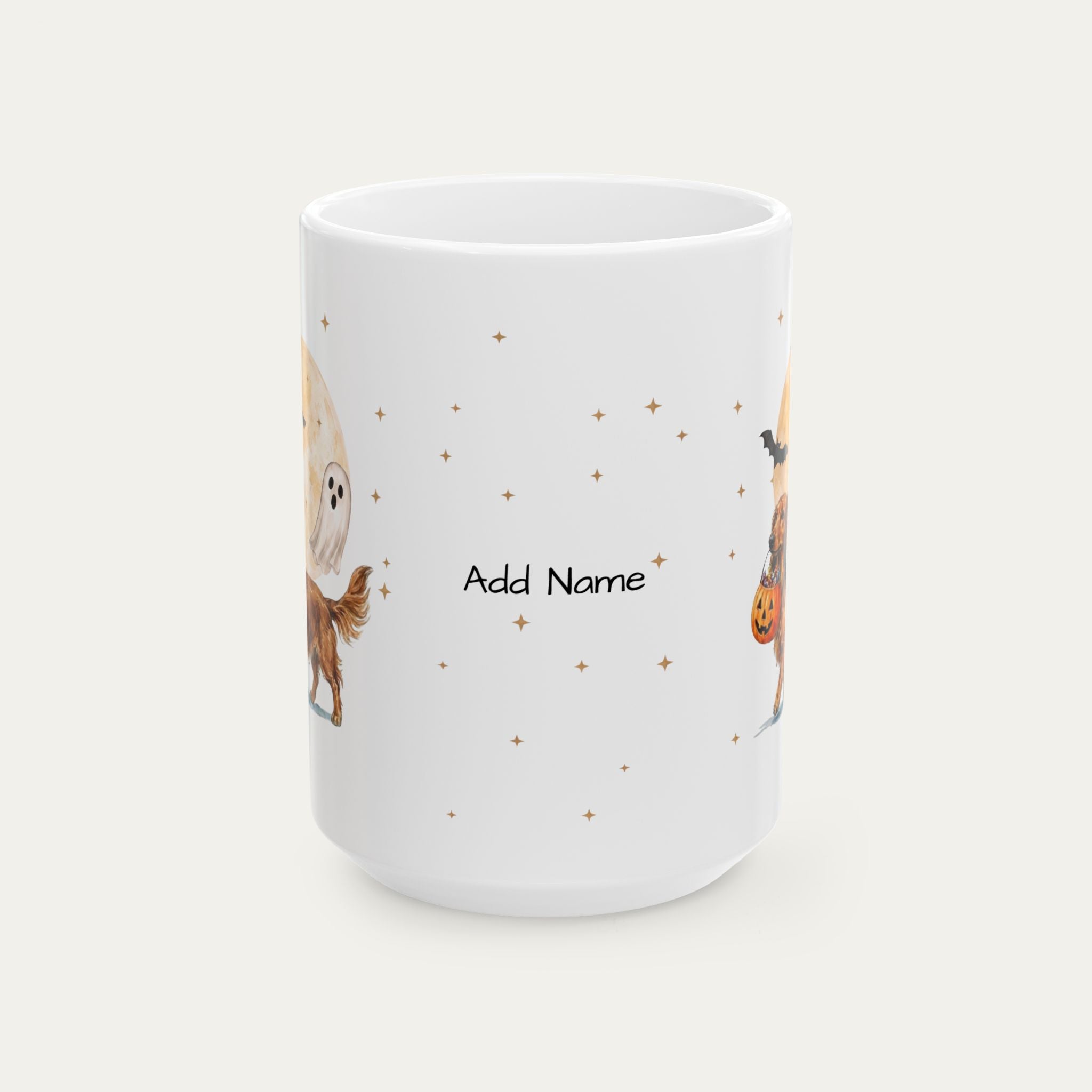 Custom Dachshund LH Brown Halloween mug