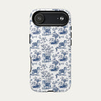 Shetland Sheepdog Blue Toile Phone case