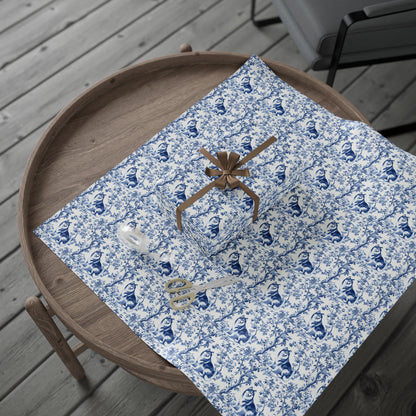 Alaskan Malamute French Toile De Jouy Wrapping Papers