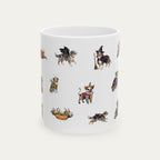 Australian shepherd Blue Merle Halloween mug