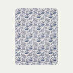 Greate Dane Toile De Jouy Fleece Blanket