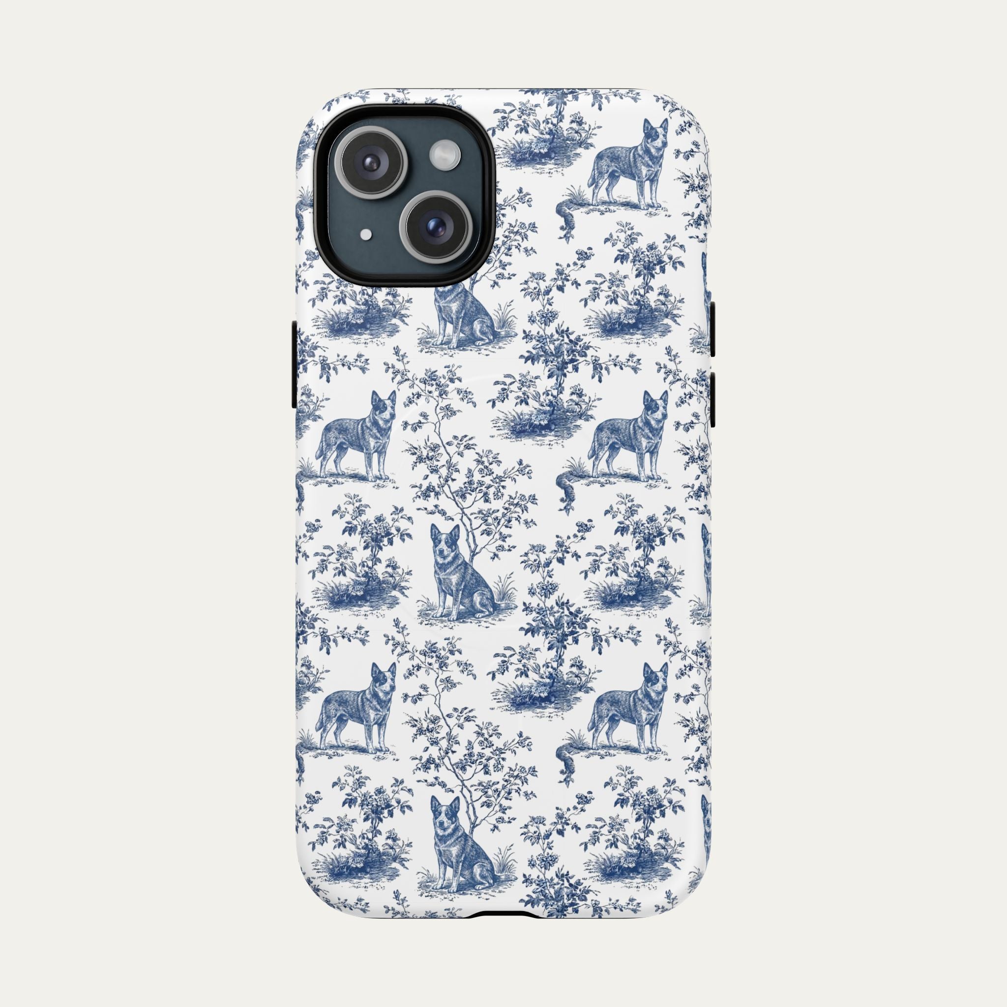 Australian Cattle Dog Blue Toile Phone case