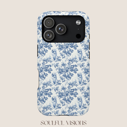 Great Pyrenees Toile De Jouy Magnetic Phone Case
