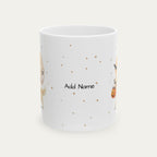 Custom Golden Retriever Cream Halloween mug