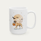 Custom Great Dane Fawn Halloween mug
