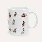 Dalmatian Christmas Mug