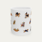 Pomeranian Halloween mug
