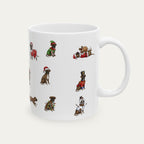 Boxer Brindle Christmas Mug