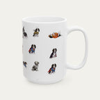 Cavalier Spaniel Tri Color Halloween mug