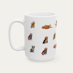 Goldendoodle Apricot Halloween mug