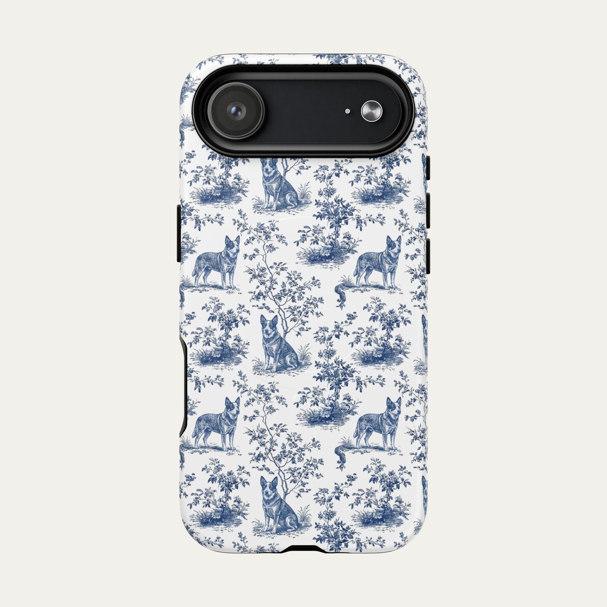 Australian Cattle Dog Blue Toile Phone case