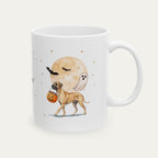 Custom Great Dane Fawn Halloween mug