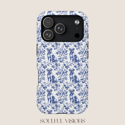 Boxer Toile De Jouy Magnetic Phone Case