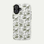 Irish Setter Sage Green Toile phone Case