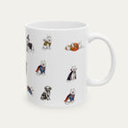 Samoyed Halloween mug