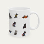 Cocker Spaniel Black Halloween mug