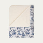 Dalmation Toile De Jouy Fleece Blanket