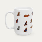 Irish Setter Halloween mug