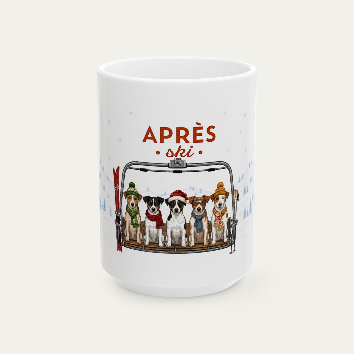 Jack Russel  Aprés Ski Mug