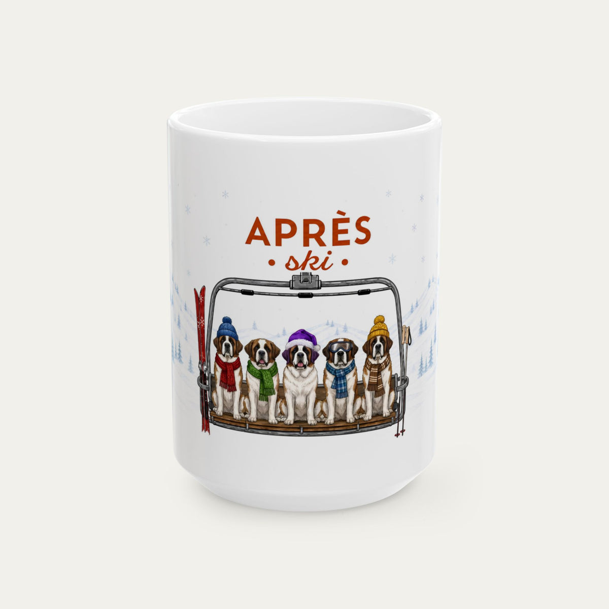 Saint Bernard  Aprés Ski Mug