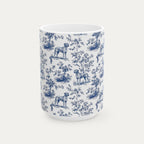 Rhodesian Ridgeback Blue Toile Mug