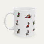 Schnauzer Christmas Mug