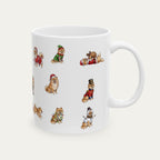 Pomeranian Christmas Mug