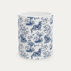 Dachshund Longhaired Blue Toile Mug