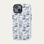 Weimaraner Blue Toile Phone case