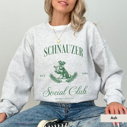 Schnauzer Social Club Sweatshirt