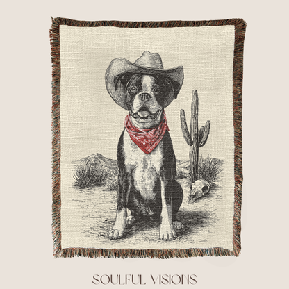 Boxer Woven Blanket