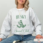 Siberian Husky Social Club Sweatshirt