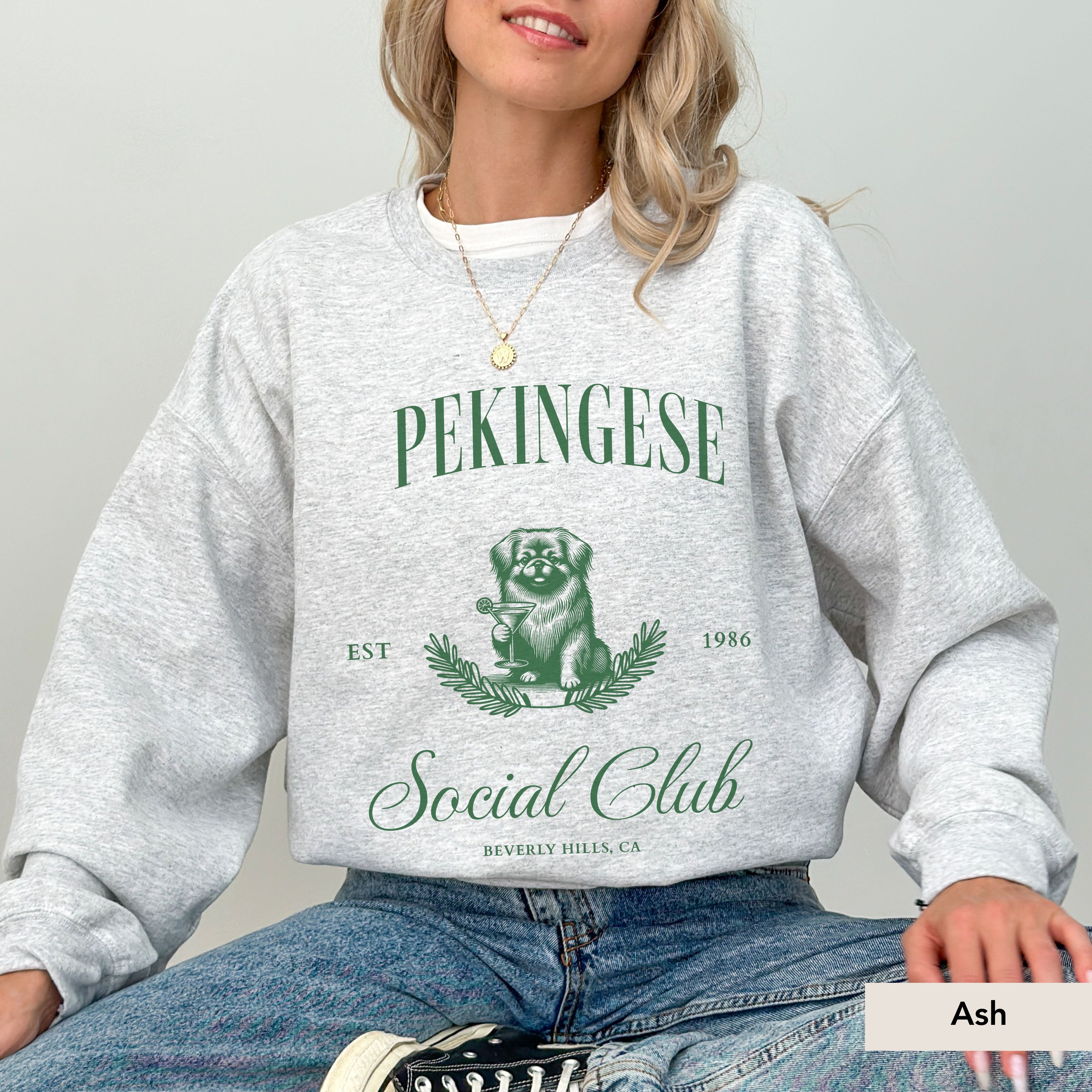 Pekingese Social Club Sweatshirt