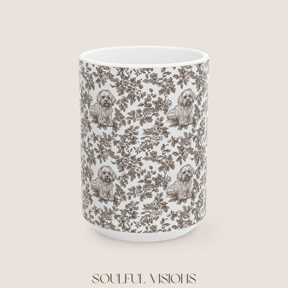Havanese Toile De Jouy Mug