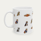 Shetland Sheepdog Halloween mug