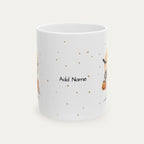 Custom Saint Bernard Halloween mug