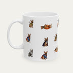 French Bulldog Fawn Halloween mug