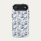 Belgian Malinois Blue Toile Phone case