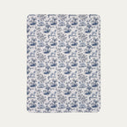 Saluki Toile De Jouy Fleece Blanket