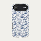 Boxer Blue Toile Phone case